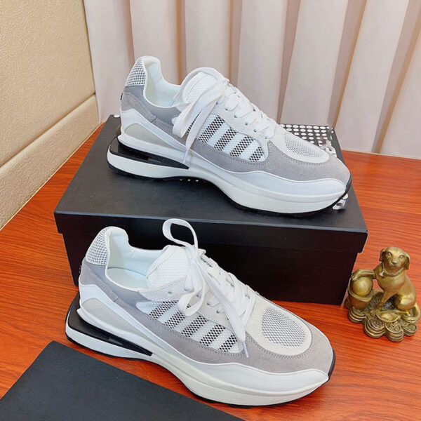 Thick Bottom Increased Colorblock Daddy Shoes Mesh Breathable - Image 3