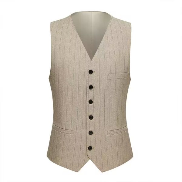 Groom Slim-fitting Suit Three-piece Suit For Men - Image 3