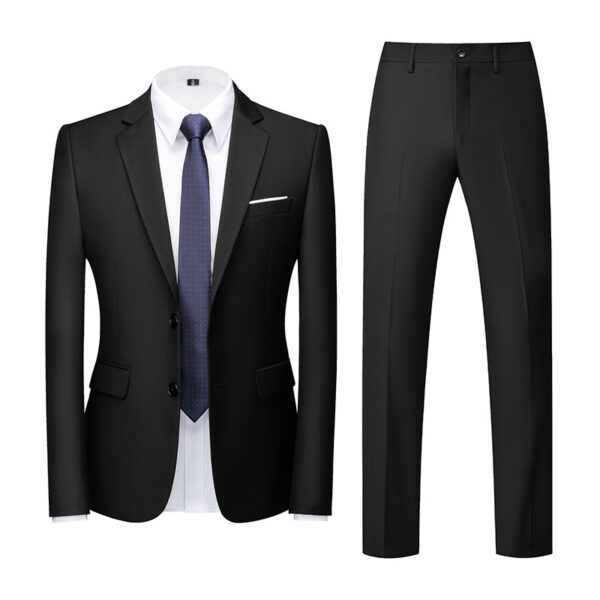 Two-piece Suit With Two Buttons For Wedding - Image 5