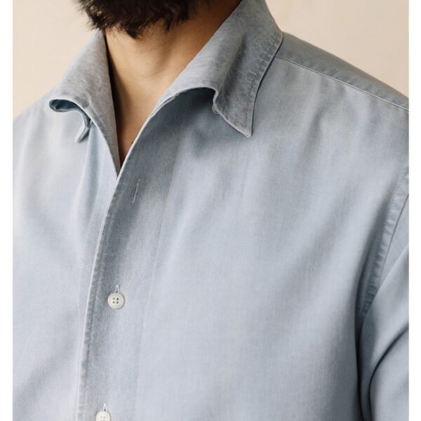 Business Loose Iron Free Solid Color Top - Image 2