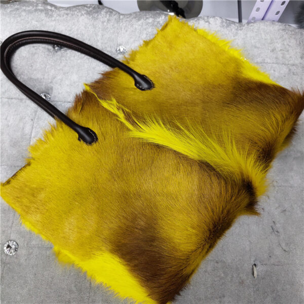 European And American Fashion Minimalist Cowhide Handle Handbag - Image 10