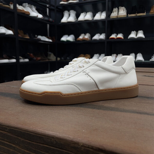 Cowhide Men's Trendy All-match Niche Casual Sneakers - Image 7