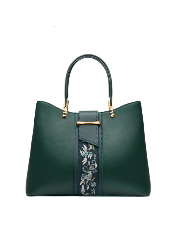 Mother's Day High-end Leather High-quality Messenger Bag - Image 5