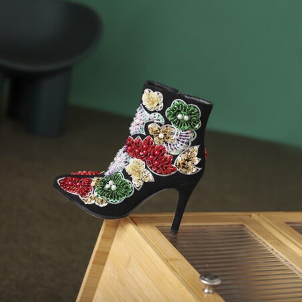 Autumn And Winter Retro Women's Soft Leather Fashion Boots - Image 3