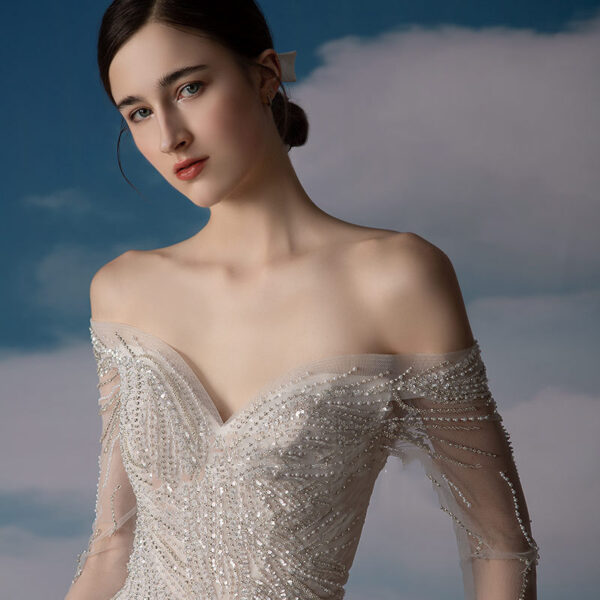 Women's Fashion Off-shoulder Bridal Pettiskirt - Image 8