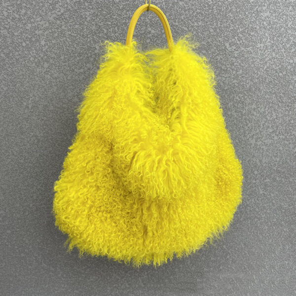 Women's New Beach Wool Fur Plush Bag - Image 2