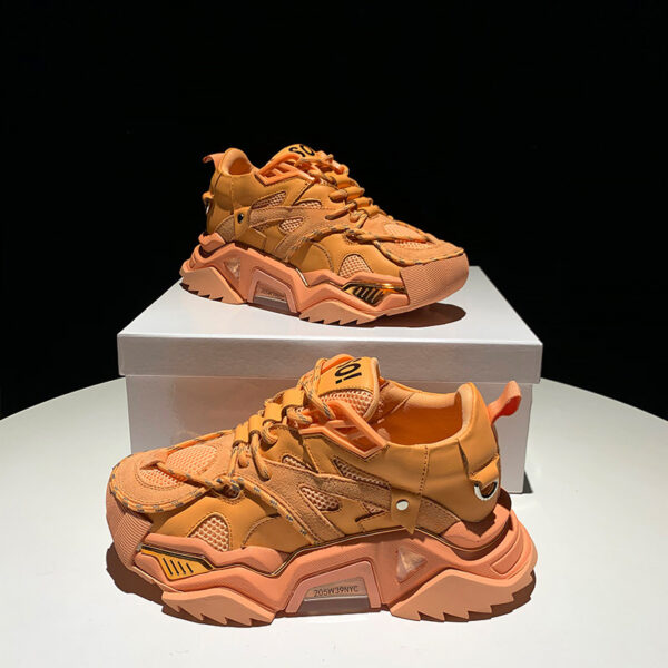 All-match Breathable Thick-soled Sponge Cake Show Feet Small Super Fire Old Shoes - Image 5