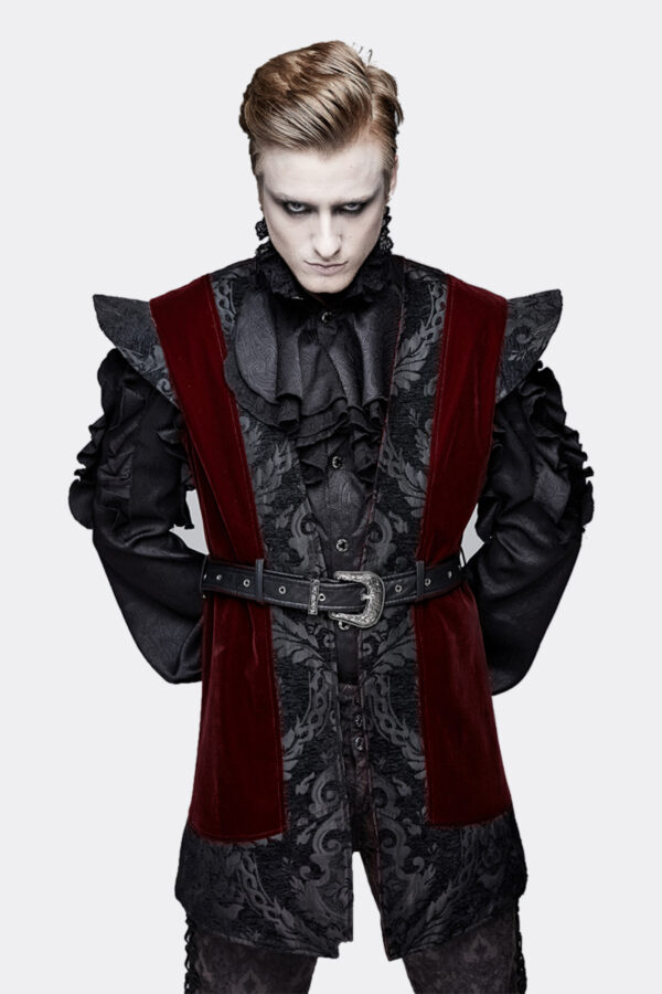 Retro Court Steampunk Retro Vest Jacket - Image 2
