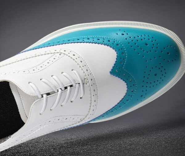 Men's British Style Sports Non-slip Waterproof Golf Shoes - Image 3