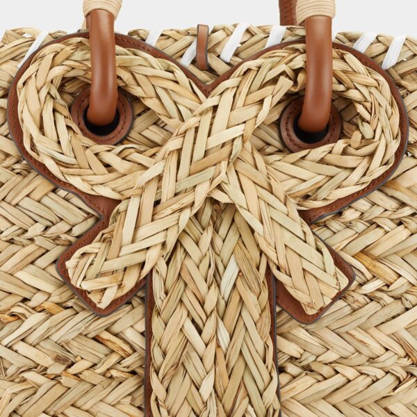 Women's Bowknot Knot Walton Basket Bag - Image 3