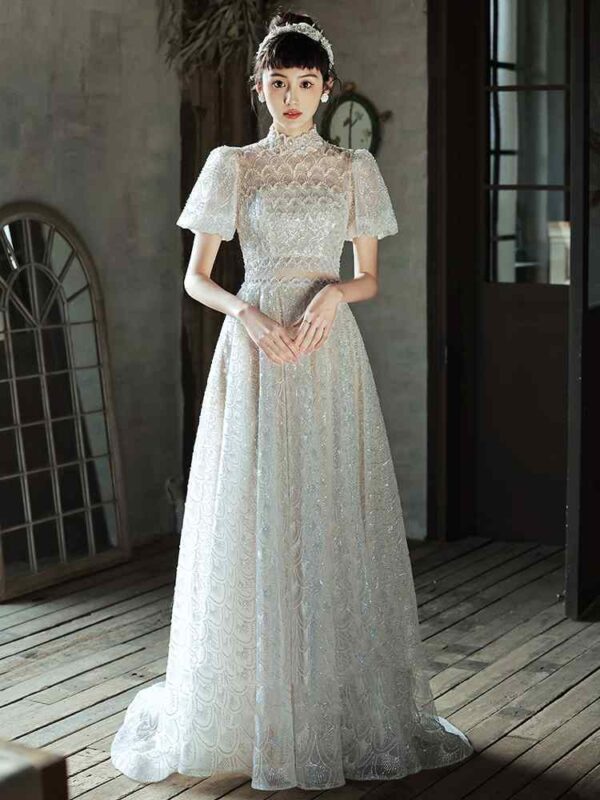 Bride Engagement Welcome Vintage Dress - Image 5
