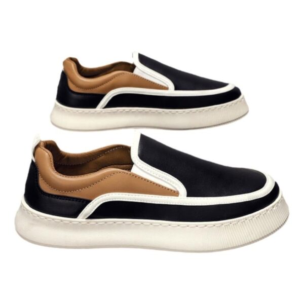 Tide Brand Small White Shoes Men Low Stirrups - Image 3