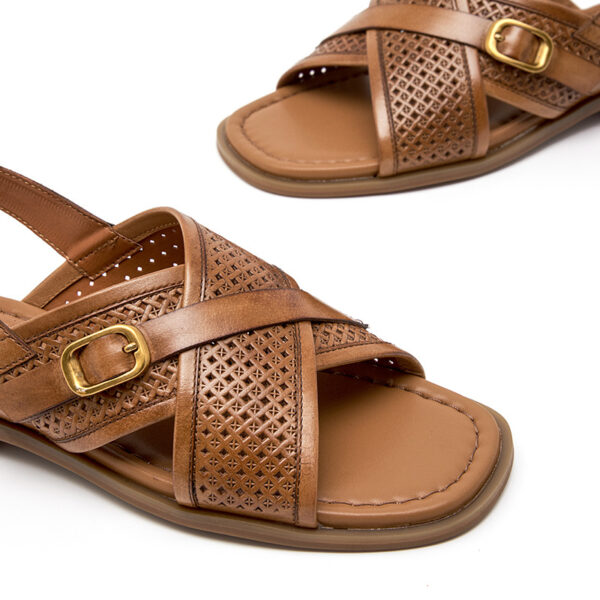 Women's Summer New Flat Cross Strap Fashion Casual Sandals - Image 2