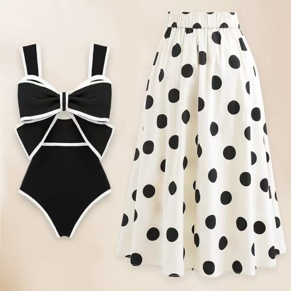 Bikini Suit Skirt Conservative Swimwear Women