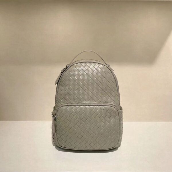 Backpack Women's Sheepskin Hand-woven - Image 9