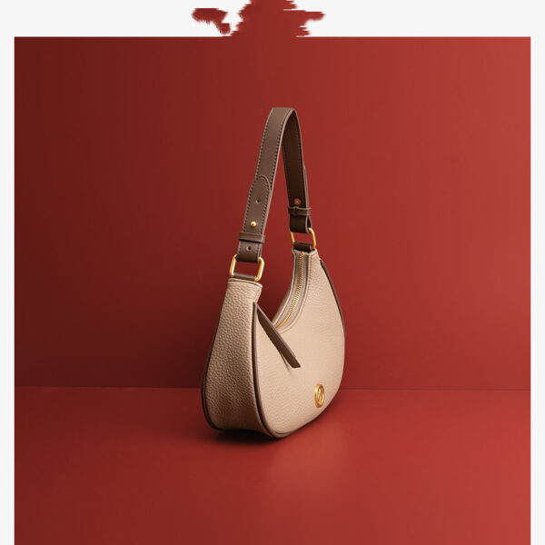 Niche Design Bag Genuine Leather Cowbag Underarm - Image 2