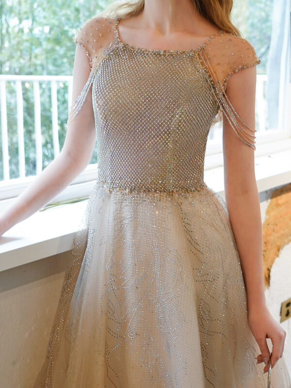Women's High-end Heavy Industry Evening Dress Temperament - Image 2