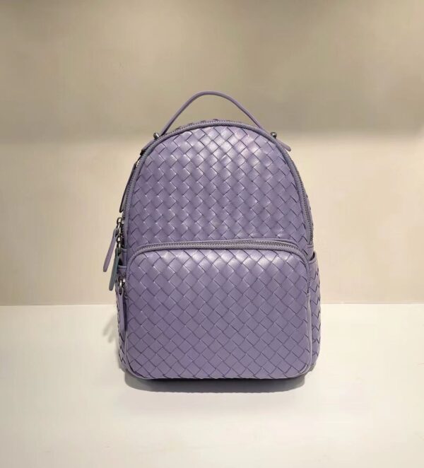 Backpack Women's Sheepskin Hand-woven - Image 4