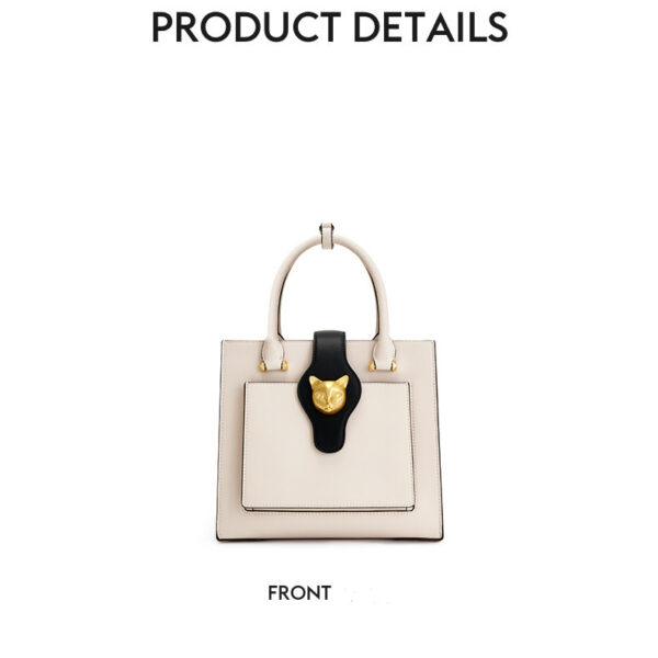 Large-capacity Cat Head Fashion All-match Messenger Bag - Image 5