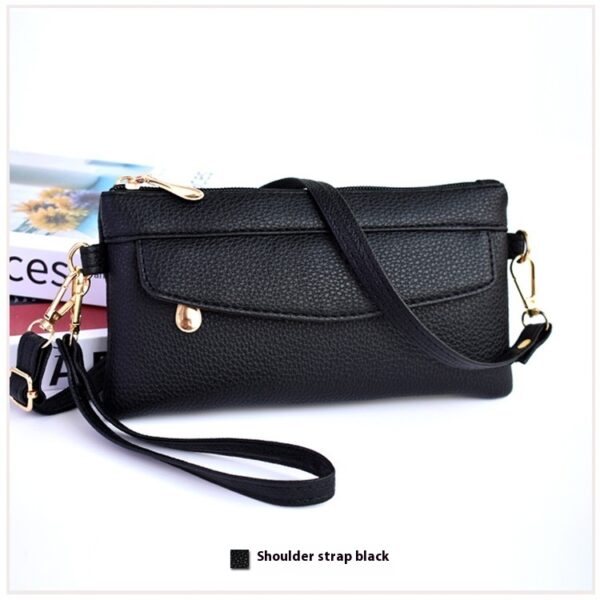 Simple Crossbody Shoulder Bag Soft Surface - Image 8