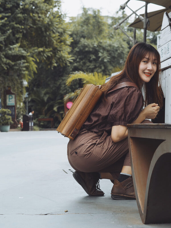 Niche Design Handmade Men's And Women's Computer Schoolbag - Image 3