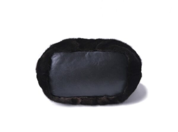 Whole Skin Mink Fur Wrap Soft Surface - Image 9