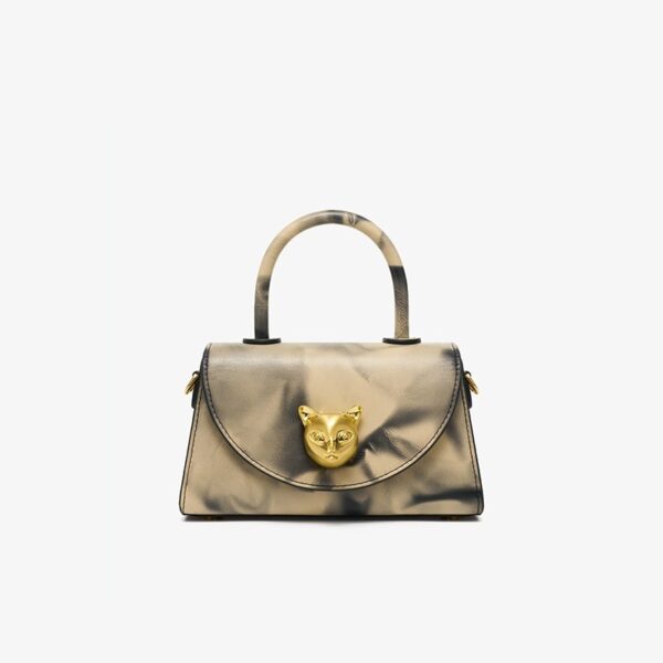 Cat Head Small Crowd Light Luxury Fashion Chain Bag - Image 3