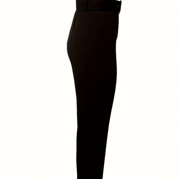 Ladies' Autumn New Style Front Pleated Casual Pants With Fashionable And Versatile Lining And Waist Belt, High Waisted Pants - Image 2