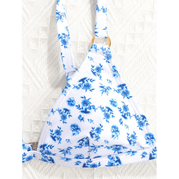 Split Printed Swimwear For Women With Sexy Chest Pads - Image 10