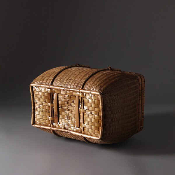 Handmade Bamboo Tea Ceremony Tea Person Carrying Bag Portable - Image 4