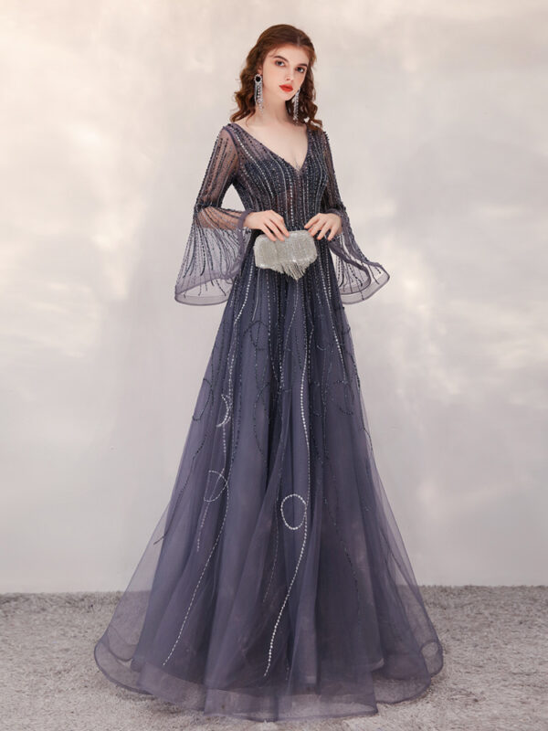 Evening Dress High-end Luxury Temperament Banquet - Image 4