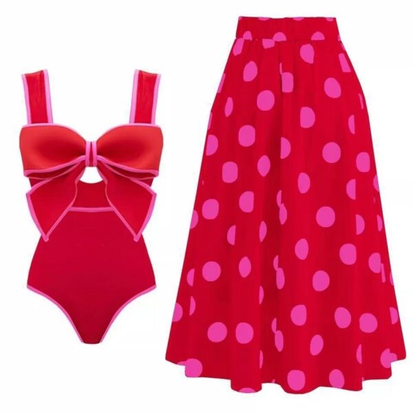 Bikini Suit Skirt Conservative Swimwear Women - Image 5