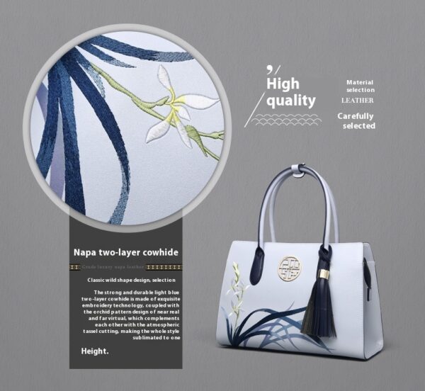 Mother In Law Mid Autumn Festival National Style Meeting Gift Handbag - Image 4
