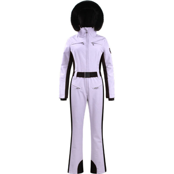 One-piece Ski Suit Female Professional Double-board Thickened Warm - Image 7