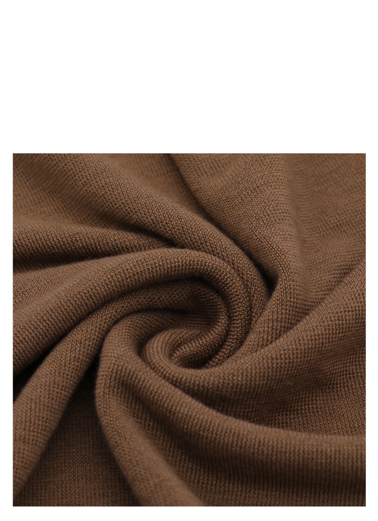 Women's Wool V-neck Temperament Slim Waist Knit - Image 7