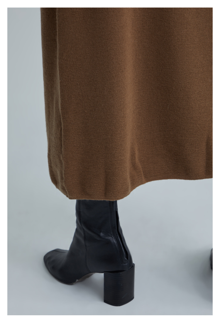 Women's Wool V-neck Temperament Slim Waist Knit - Image 9