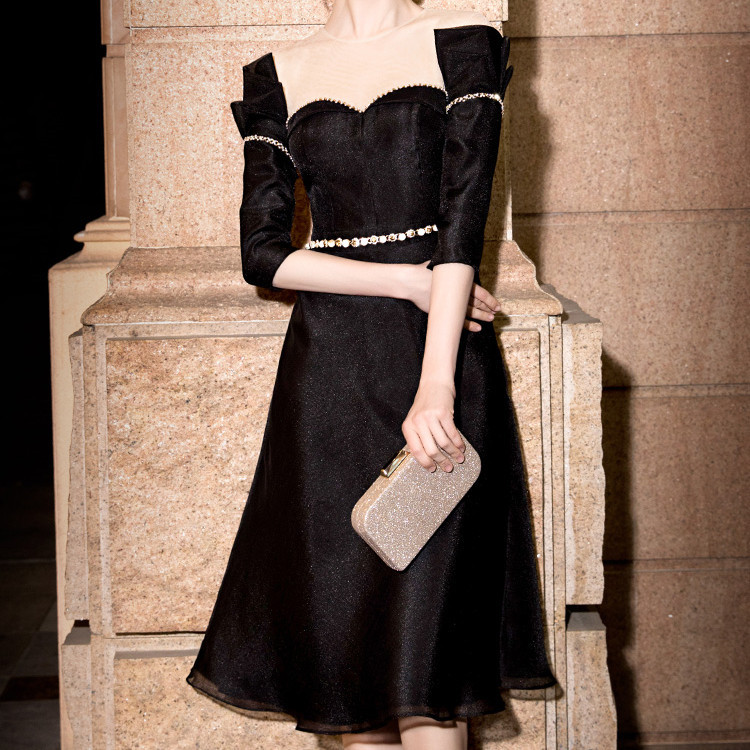 Women's Fashion Slim Package Hip Dress - Image 3