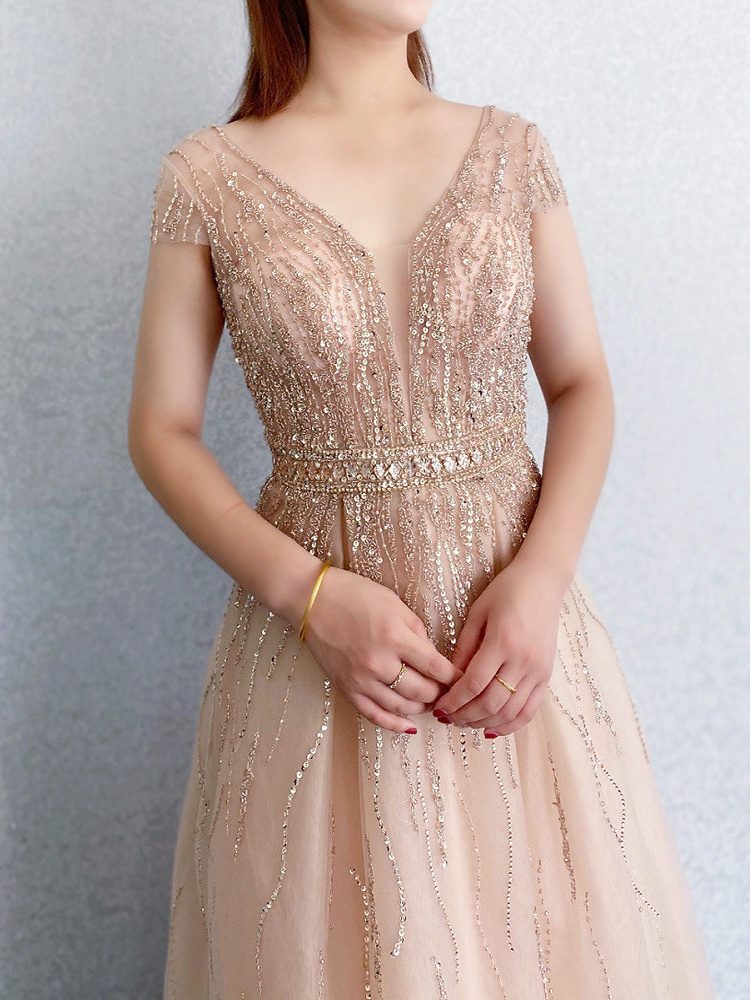 Women's Noble Slim High End Evening Dress - Image 4