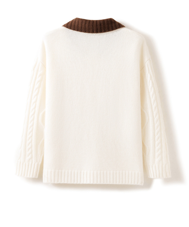 Women's Loose Casual Knitting Sweater - Image 2