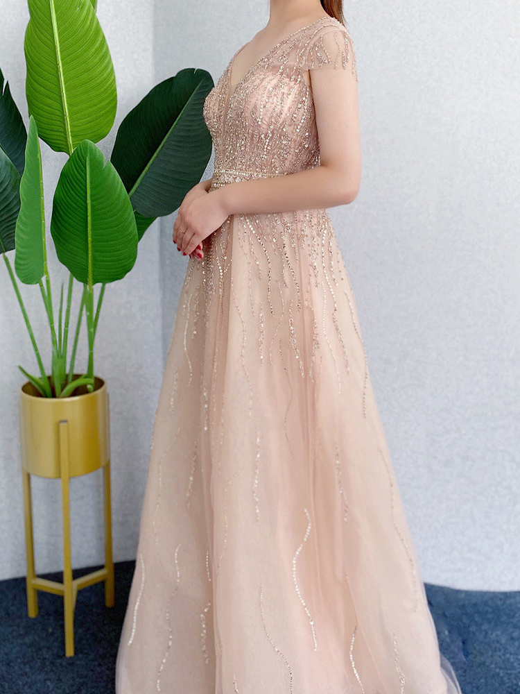 Women's Noble Slim High End Evening Dress - Image 5