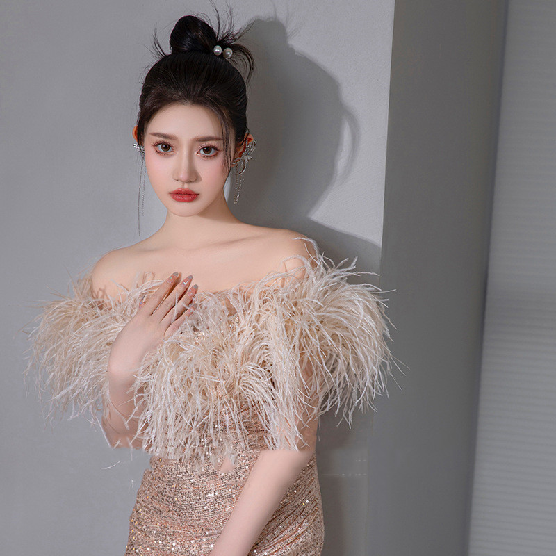 Evening Dress Banquet Atmosphere Fishtail Long - Image 2