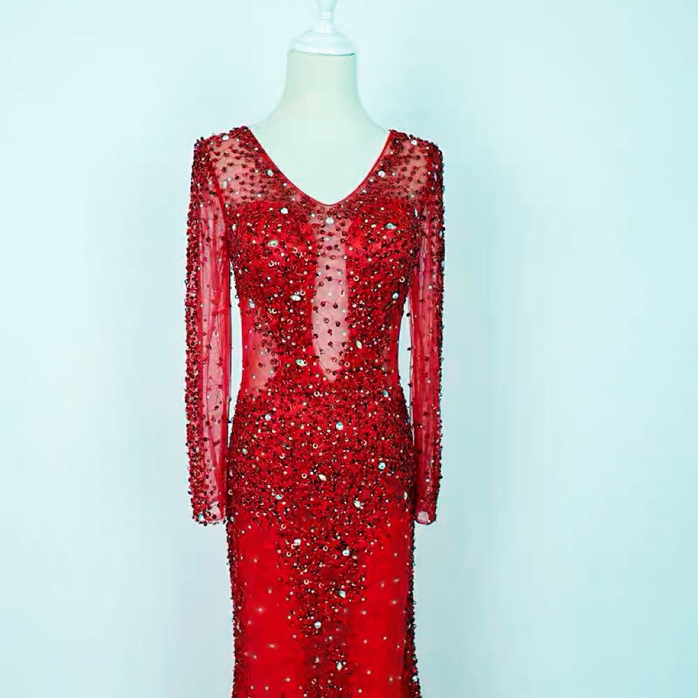 Evening Dress Dress Queen Temperament Fish Tail - Image 7