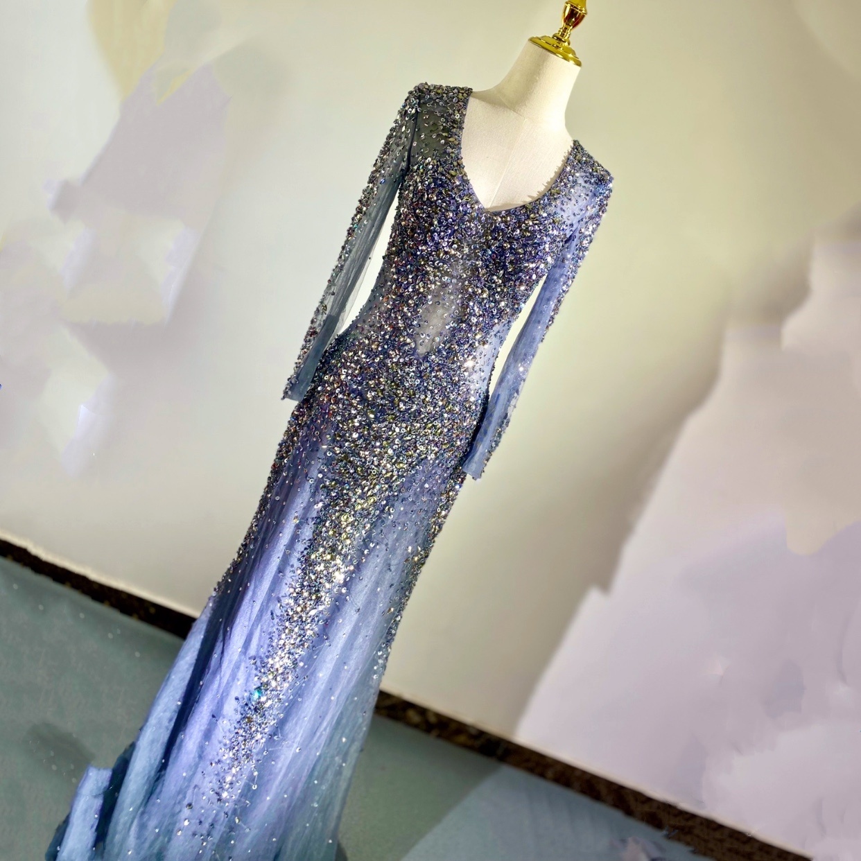 Evening Dress Dress Queen Temperament Fish Tail - Image 6