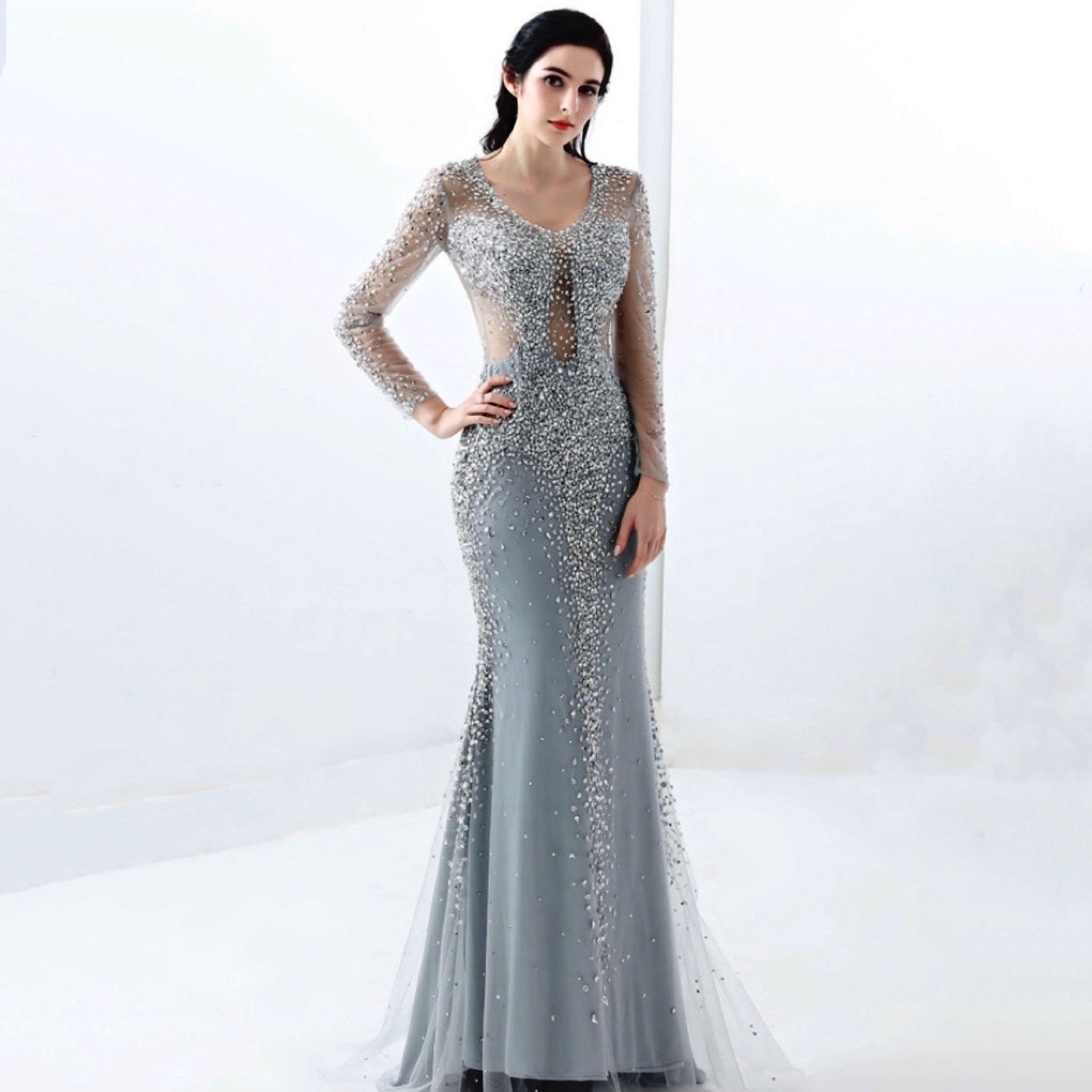 Evening Dress Dress Queen Temperament Fish Tail - Image 4
