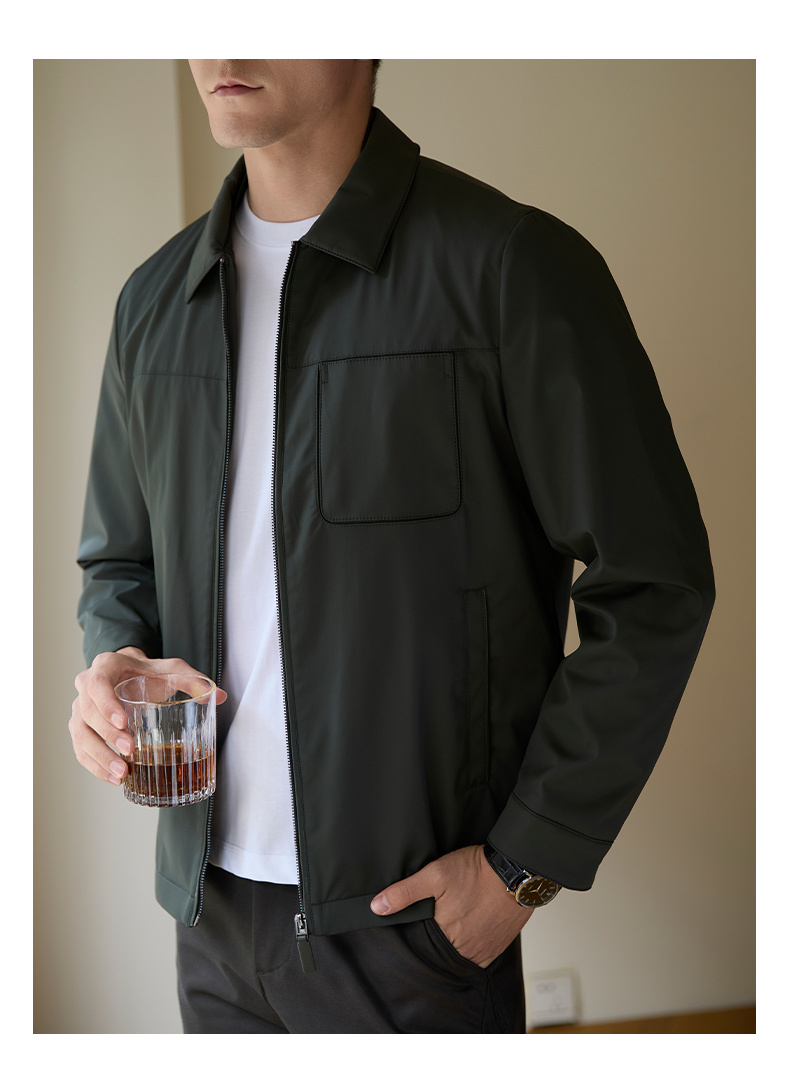 Puffer Lapel Casual Fleece-lined Warm Jacket - Image 2